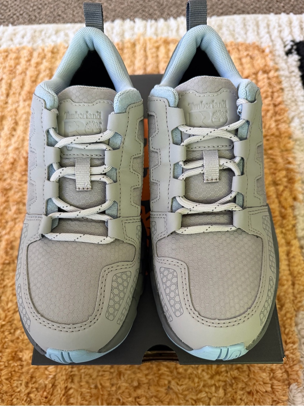 New Timberland Pro Women Powertrain EV Composite Safety Toe Grey Size 7 with Box